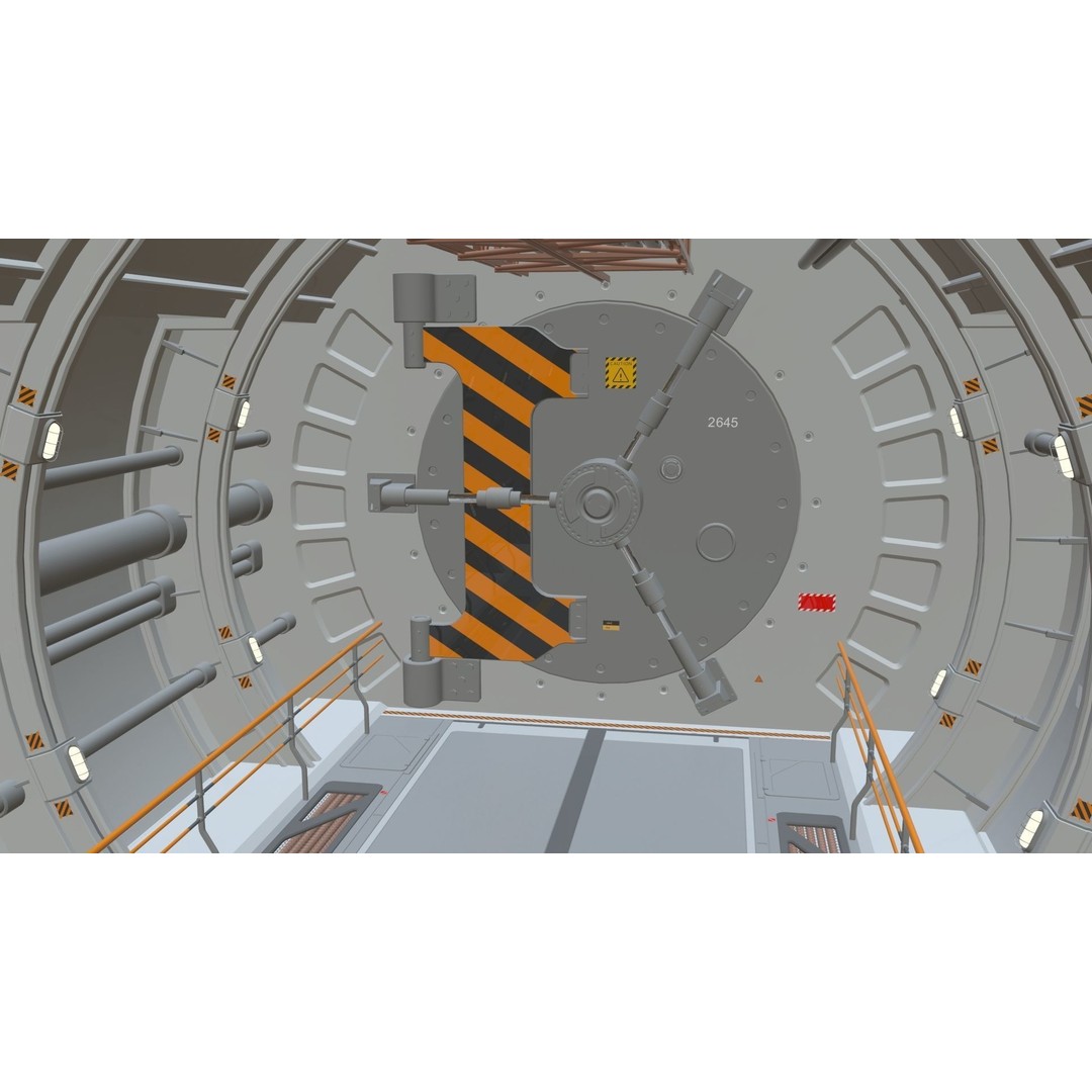 Sci-Fi Architecture 3D Model – Futuristic Building Design, FBX - View 18
