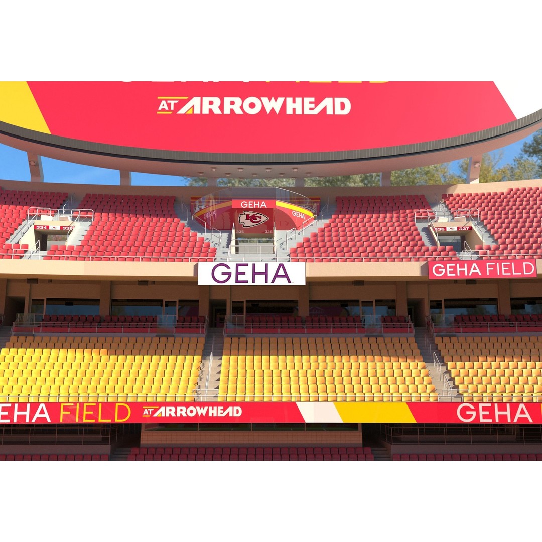 Geha Field 3D Model – Accurate Stadium Asset for Rugby and Soccer - View 11