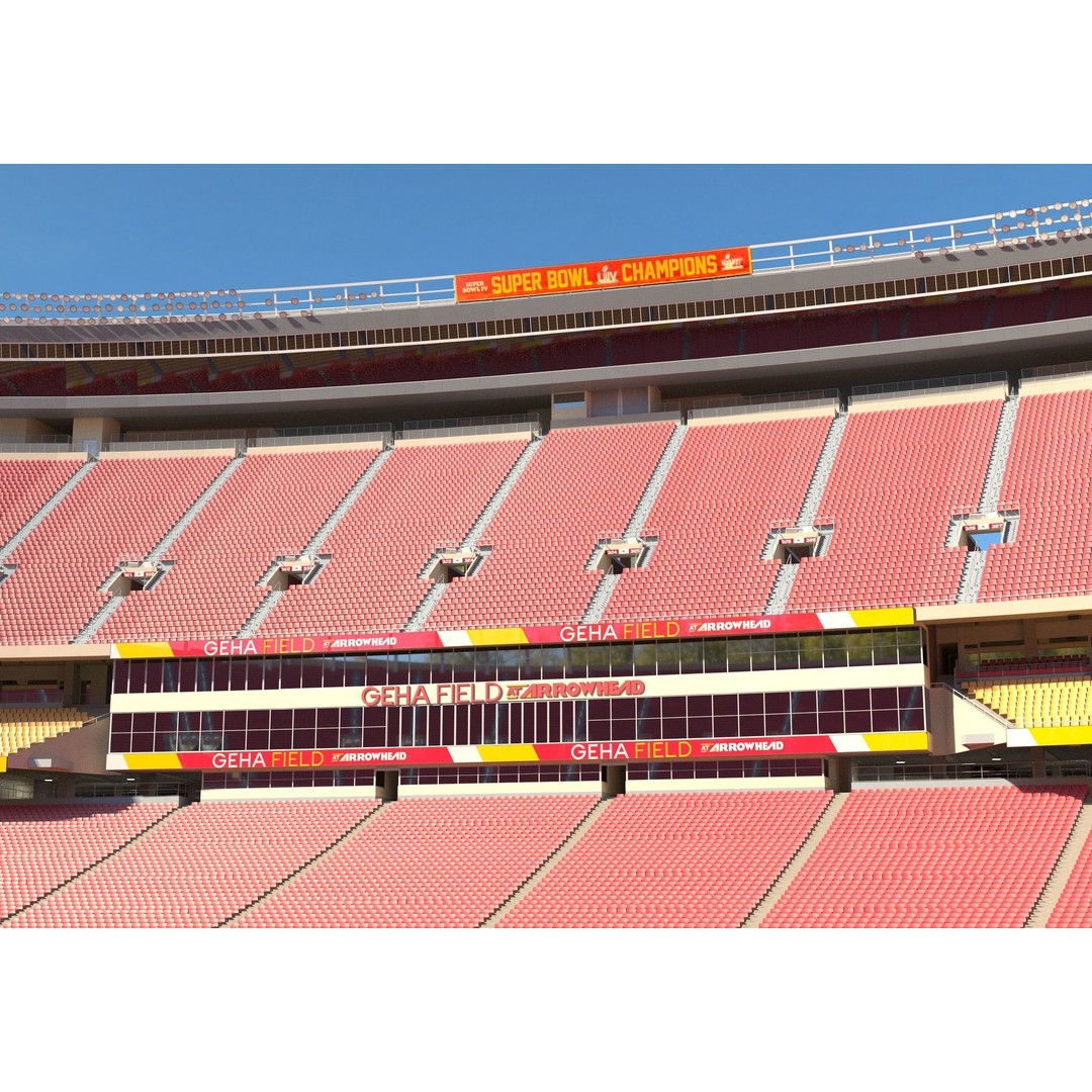 Geha Field 3D Model – Accurate Stadium Asset for Rugby and Soccer - View 12