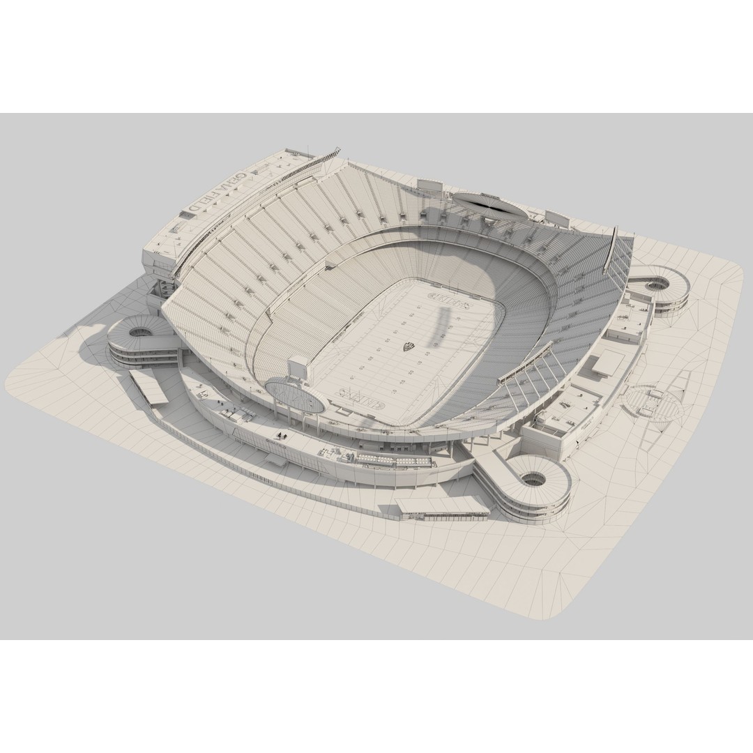 Geha Field 3D Model – Accurate Stadium Asset for Rugby and Soccer - View 16
