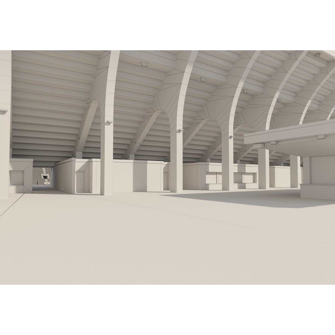 Geha Field 3D Model – Accurate Stadium Asset for Rugby and Soccer - View 21