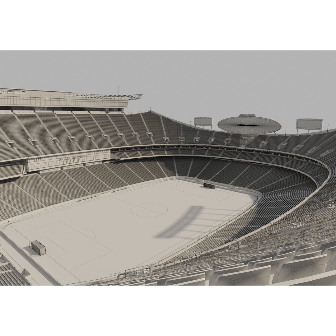 Geha Field 3D Model – Accurate Stadium Asset for Rugby and Soccer - View 22
