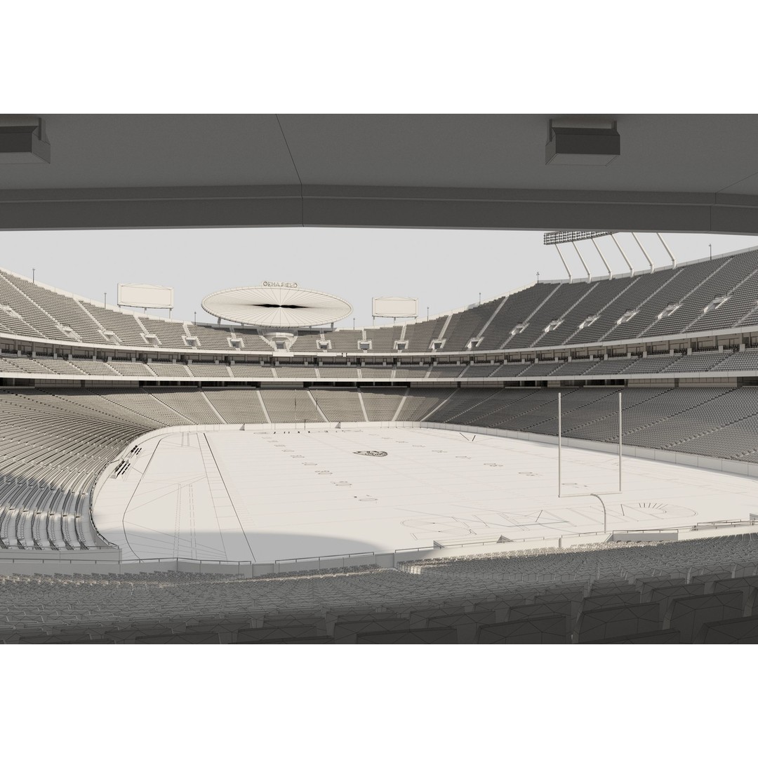 Geha Field 3D Model – Accurate Stadium Asset for Rugby and Soccer - View 27