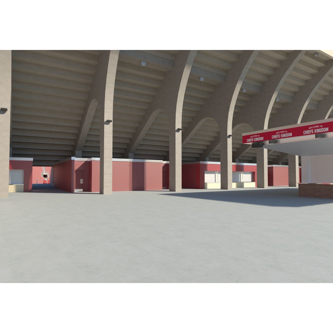 Geha Field 3D Model – Accurate Stadium Asset for Rugby and Soccer - View 7