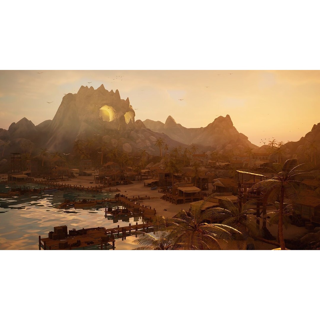 Pirate Island 3D Model – Low Poly Modular Game Asset, FBX, PBR - View 4