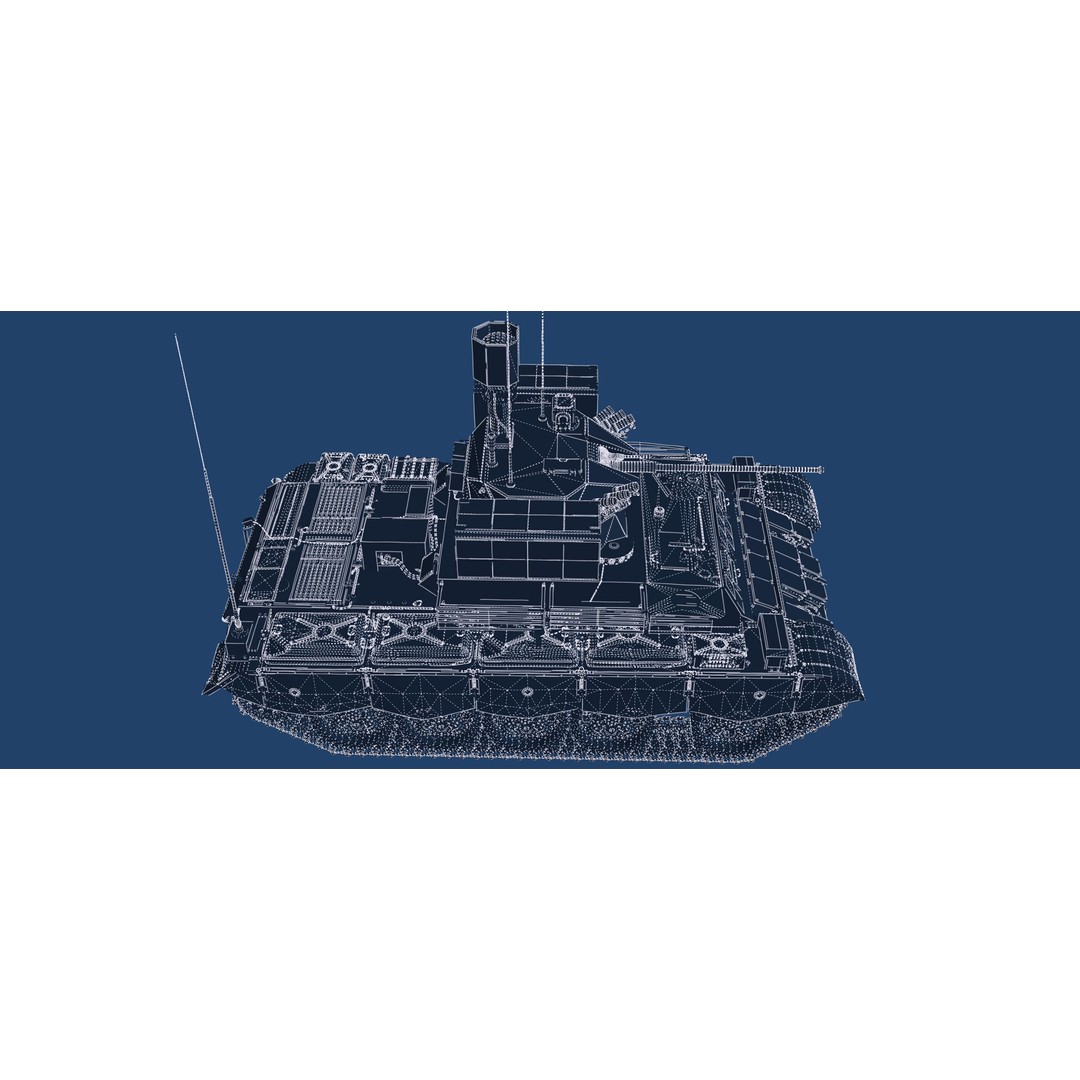 QN-506 Multi-Weapon Tracked Armored Vehicle 3D Model – Military Vehicle, FBX/OBJ
