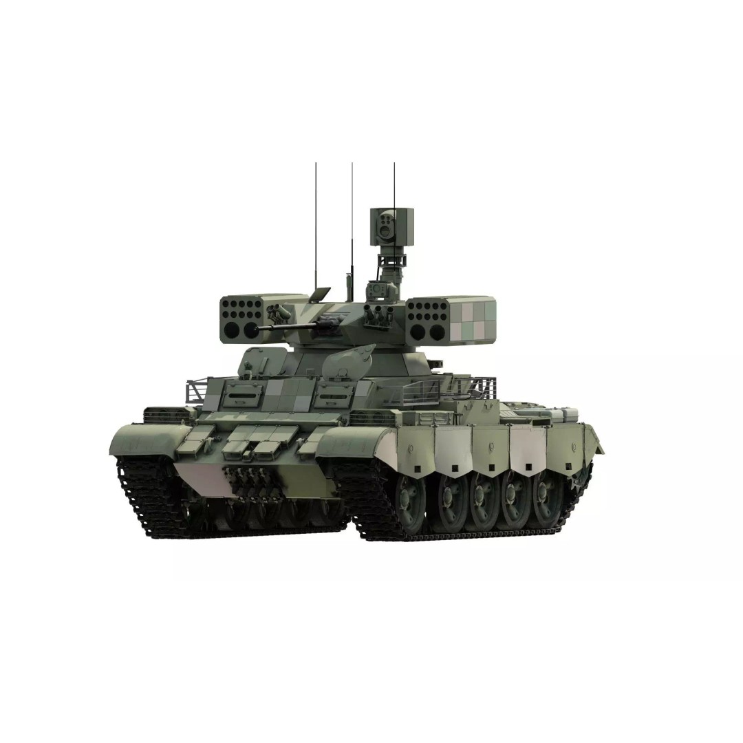 QN-506 Multi-Weapon Tracked Armored Vehicle 3D Model – Military Vehicle, FBX/OBJ - View 2