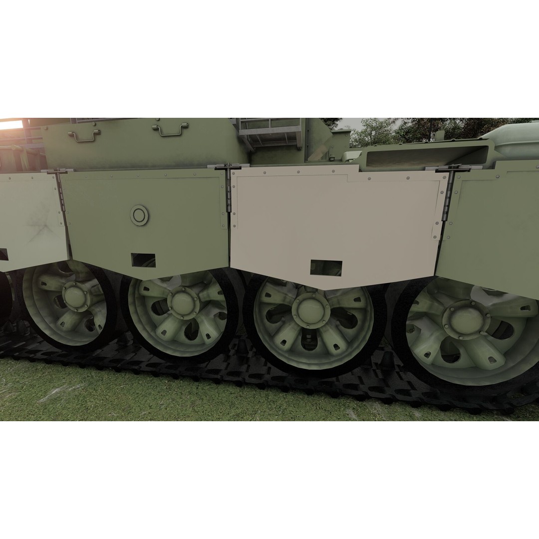 QN-506 Multi-Weapon Tracked Armored Vehicle 3D Model – Military Vehicle, FBX/OBJ - View 25