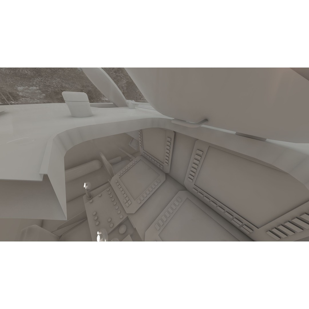 QN-506 Multi-Weapon Tracked Armored Vehicle 3D Model – Military Vehicle, FBX/OBJ - View 35