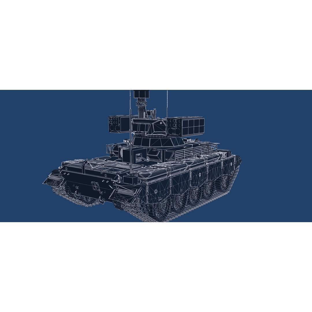 QN-506 Multi-Weapon Tracked Armored Vehicle 3D Model – Military Vehicle, FBX/OBJ - View 39