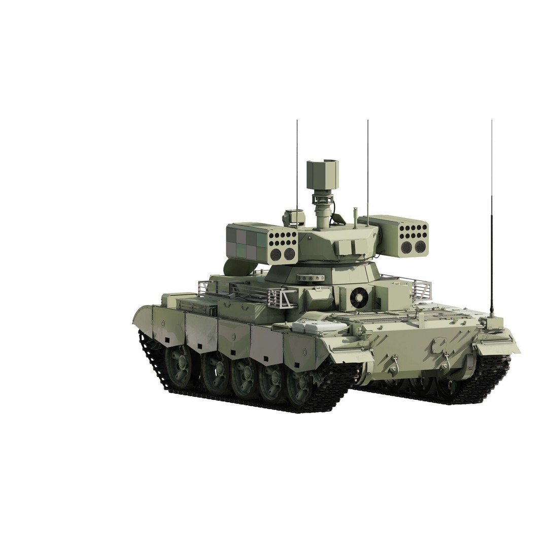 QN-506 Multi-Weapon Tracked Armored Vehicle 3D Model – Military Vehicle, FBX/OBJ - View 5