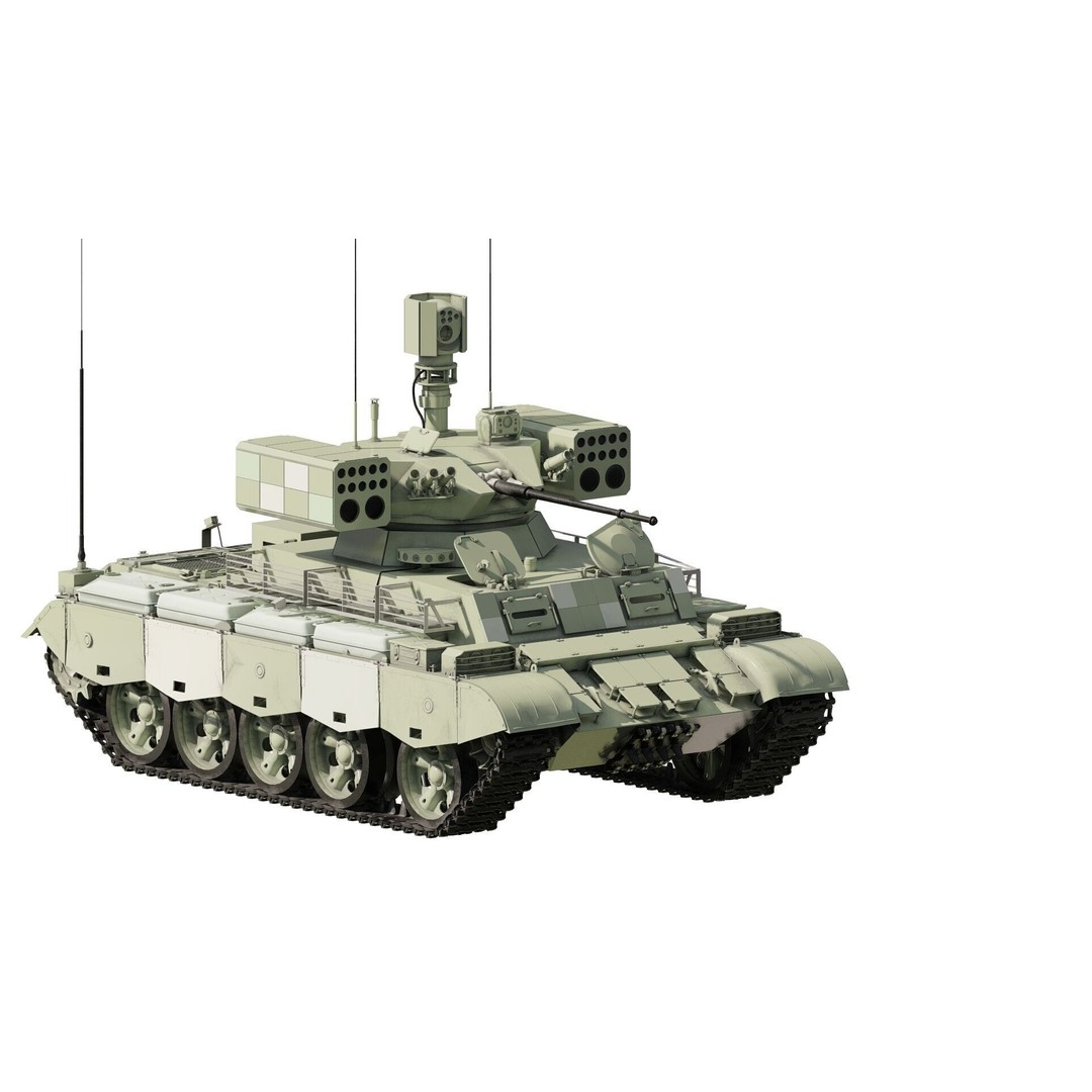 QN-506 Multi-Weapon Tracked Armored Vehicle 3D Model – Military Vehicle, FBX/OBJ - View 7