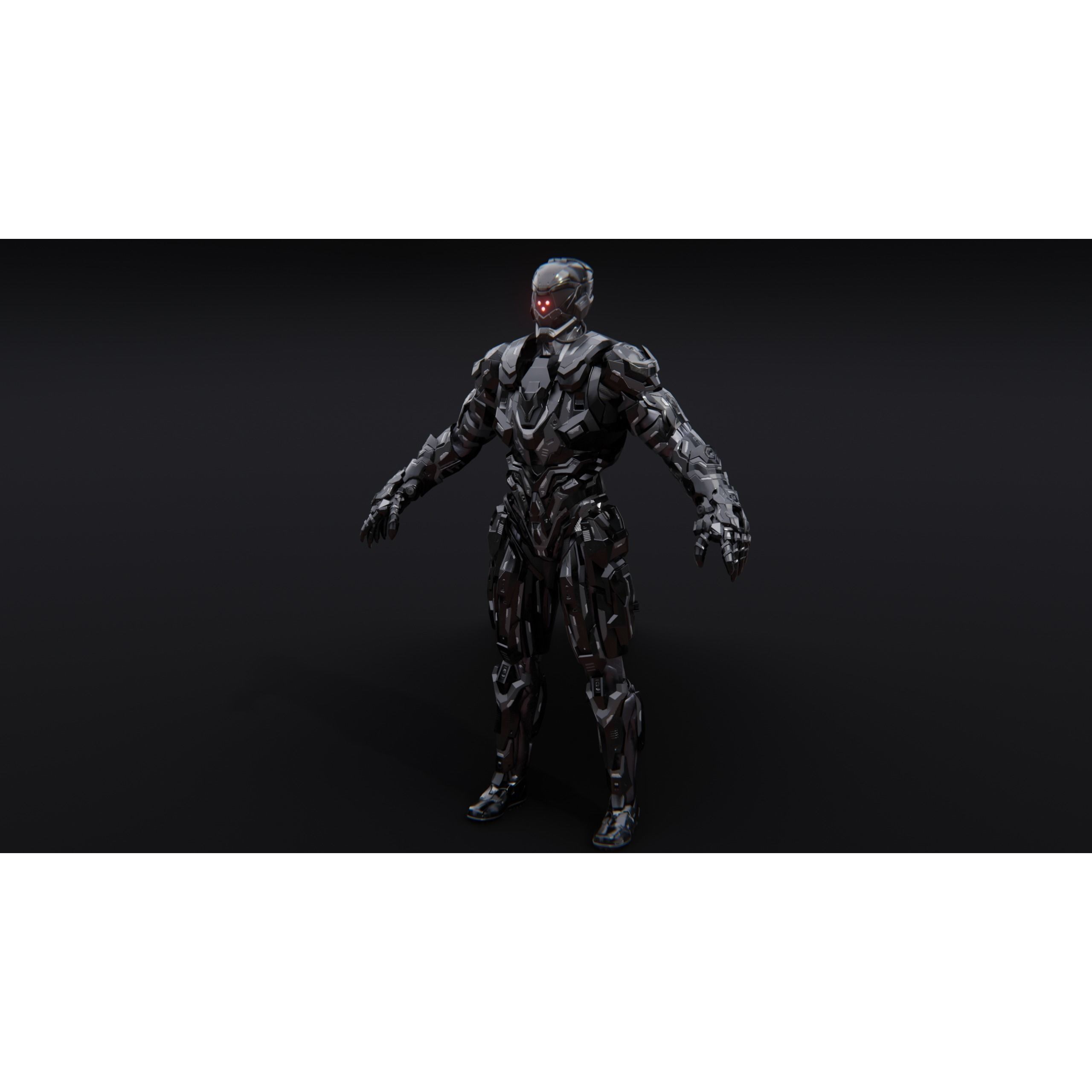 Sci-Fi Robotic Character MK 05 - Low-Poly Game-Ready 3D Model