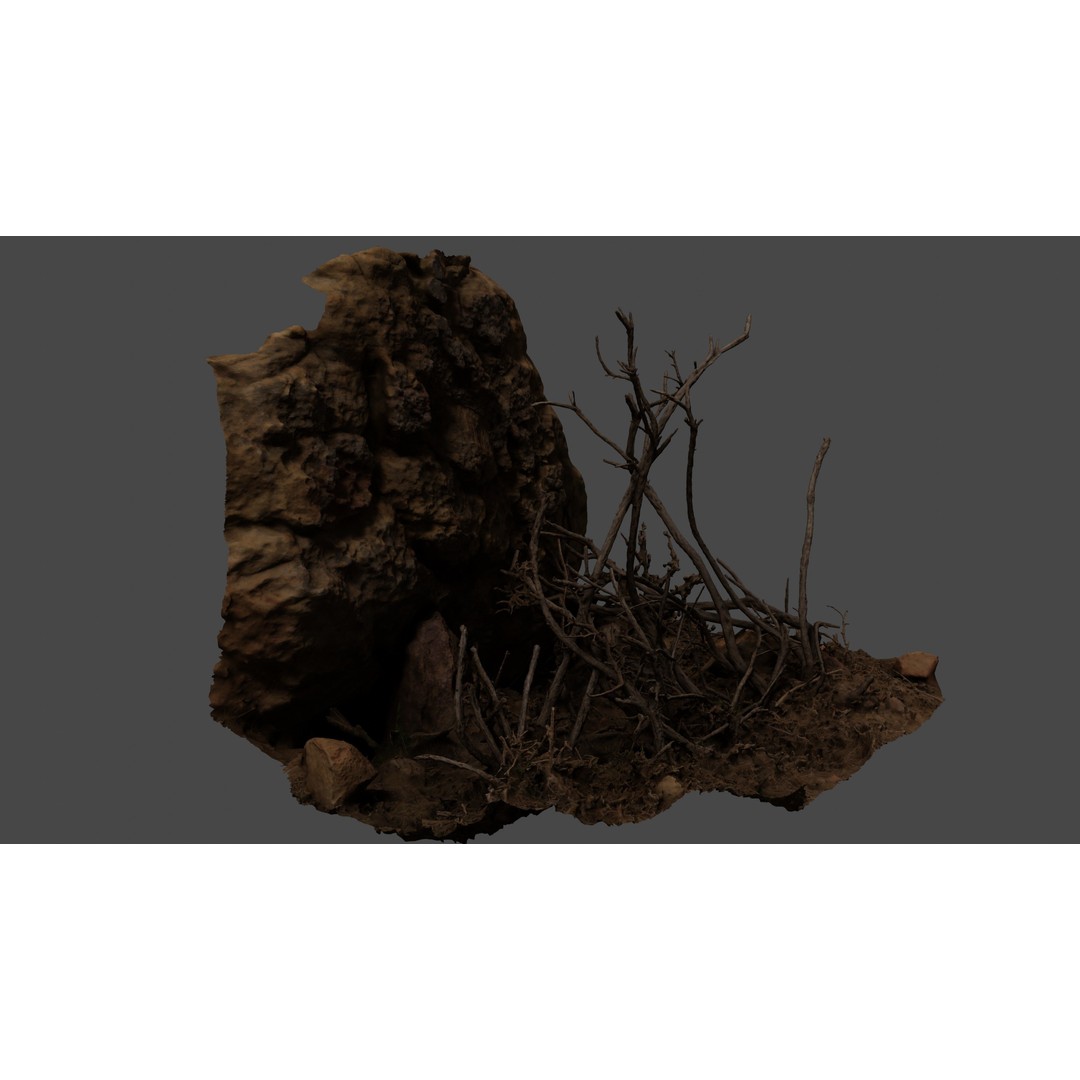 Lapenatwigs 3D Model – High-Res Polygon Mesh with Textures, OBJ - View 6