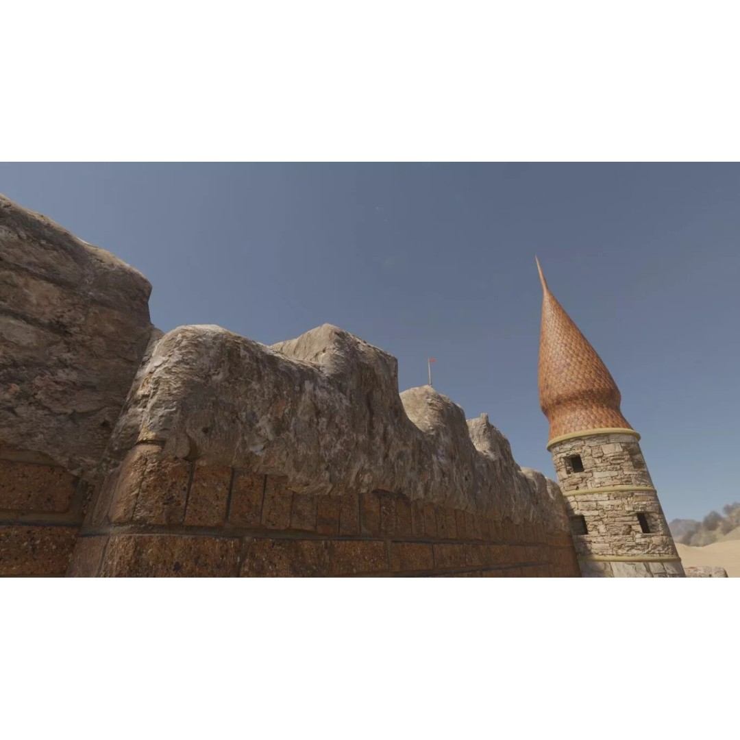 Castle Compound 3D Model – Realistic Medieval Environment, Blender