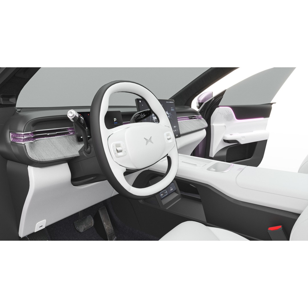 2026 Xpeng G6 3D Model – High Poly SUV with Interior, FBX, Blender - View 13