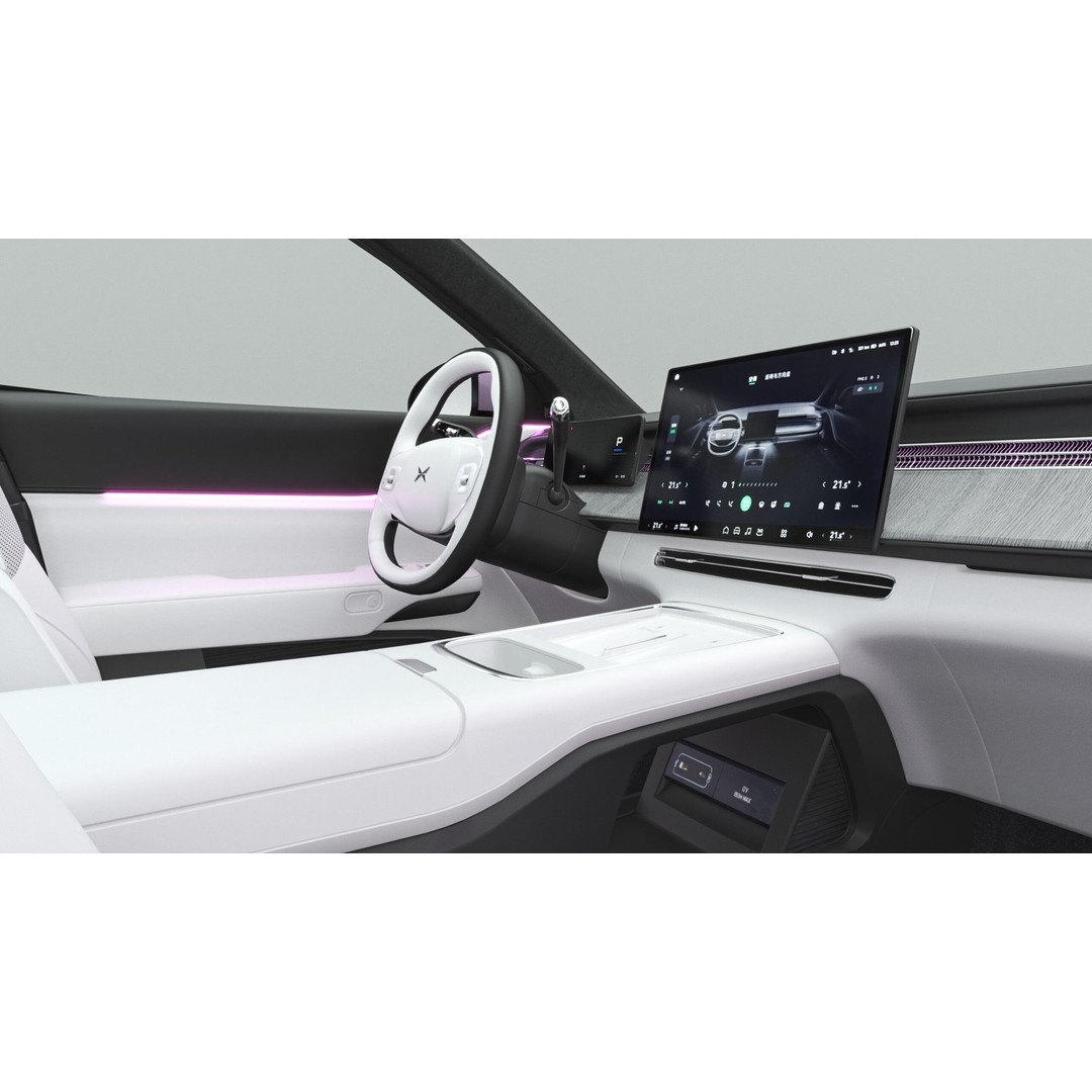 2026 Xpeng G6 3D Model – High Poly SUV with Interior, FBX, Blender - View 14