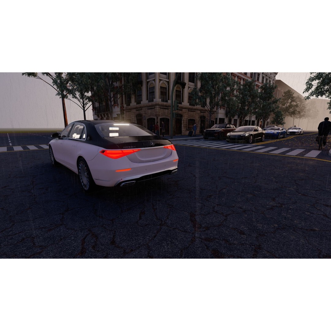 MAYBACH S680 3D Model – High Poly Luxury Car with Interior, FBX & OBJ - View 21