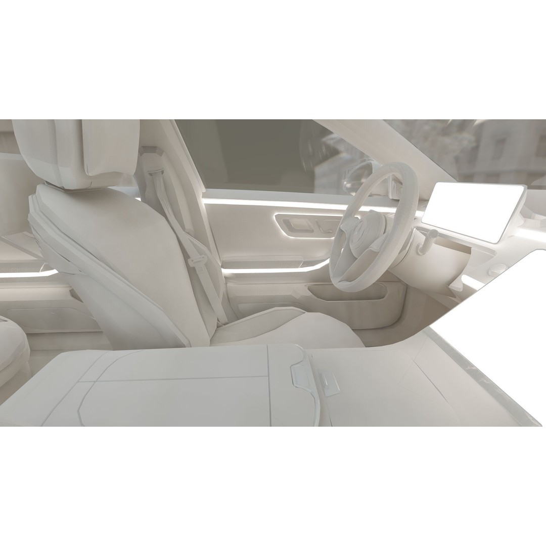 MAYBACH S680 3D Model – High Poly Luxury Car with Interior, FBX & OBJ - View 34