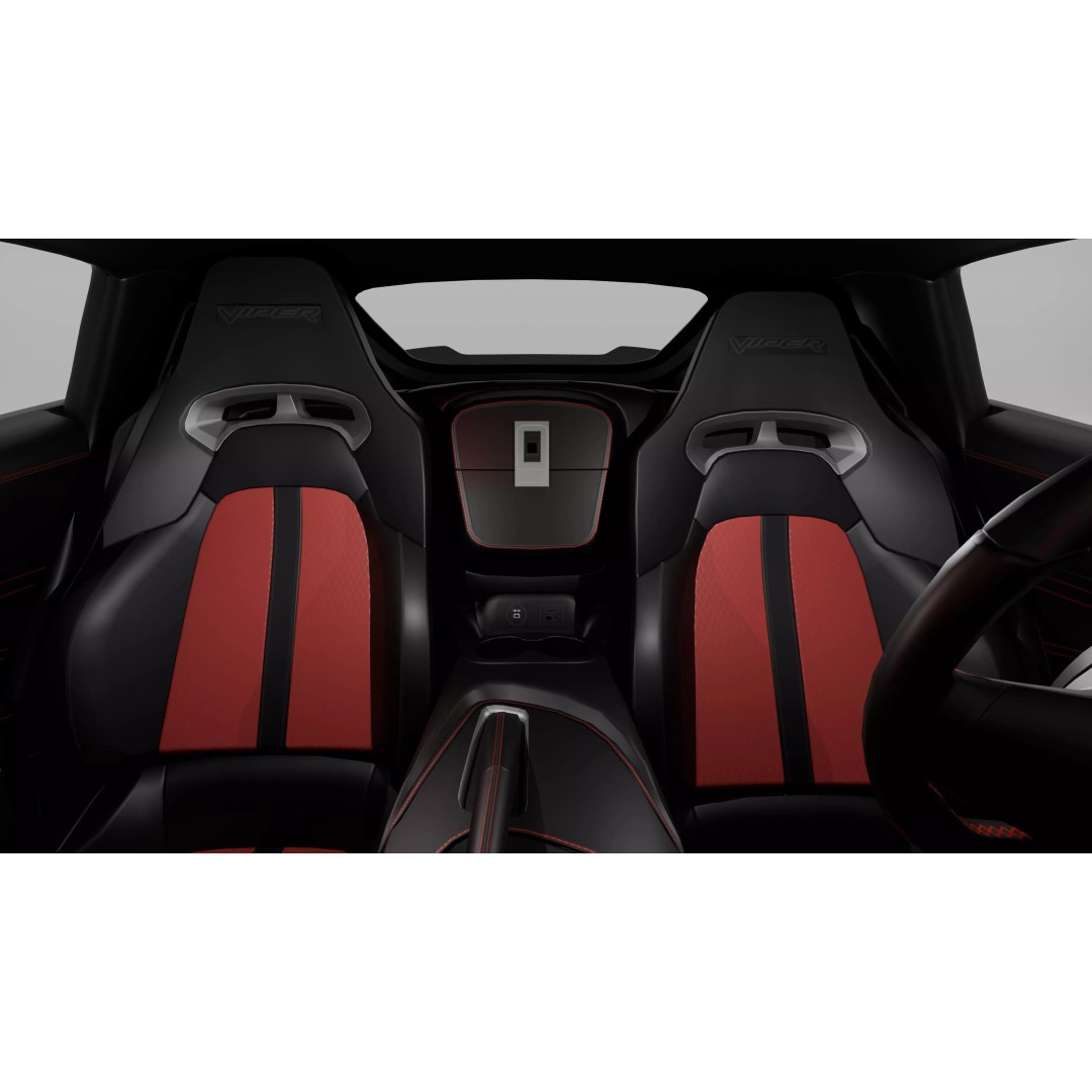 Dodge Viper GTS 3D Model – High Poly Game-Ready Asset, FBX, OBJ - View 13