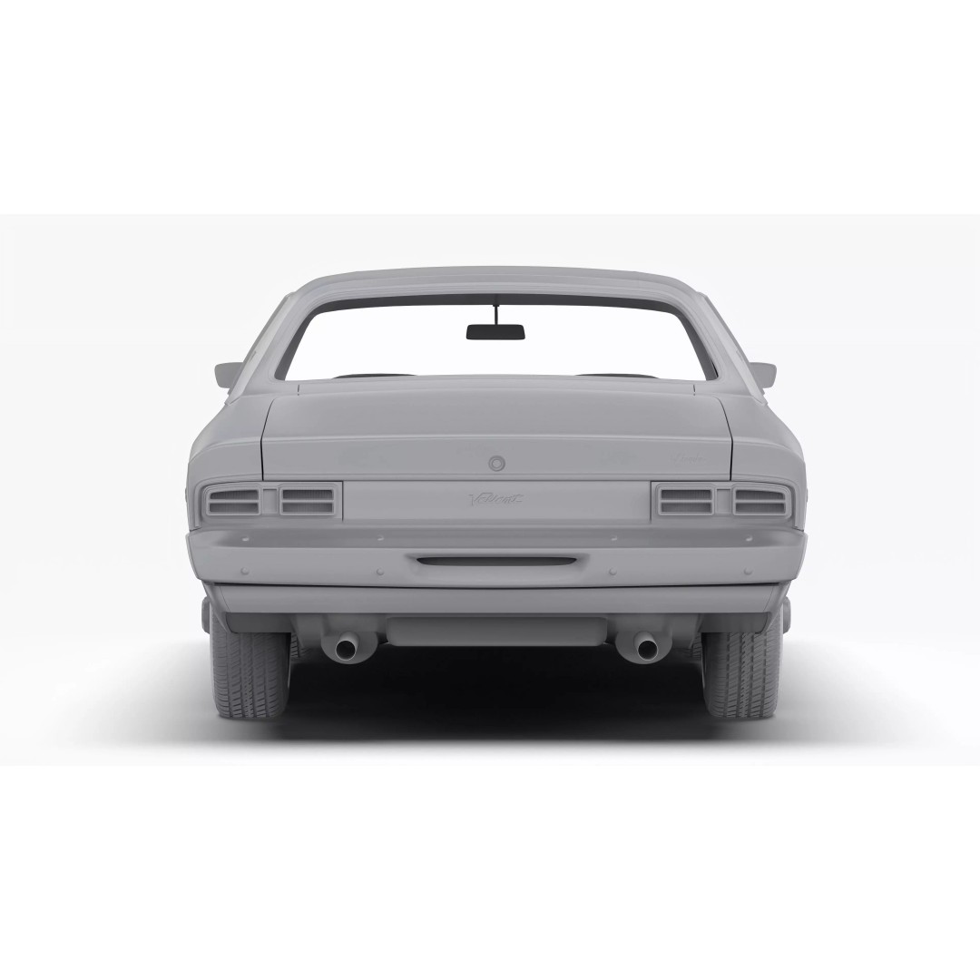 Chrysler VJ Valiant Regal Sedan 3D Model – High Poly, Game Ready, FBX/OBJ - View 18