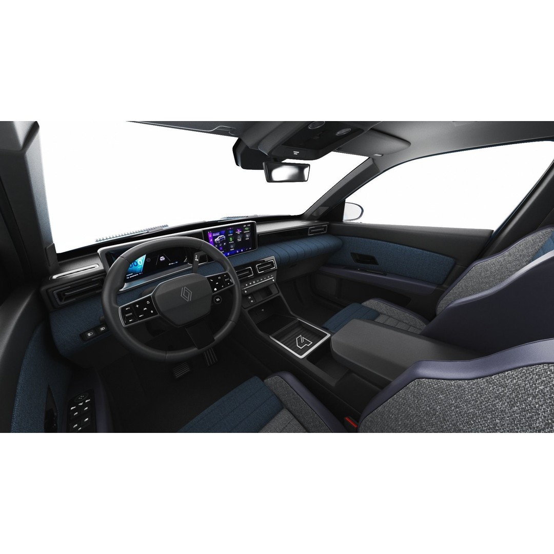 Renault 4 E-Tech 2026 3D Model – Detailed SUV with Interior, FBX & OBJ - View 15