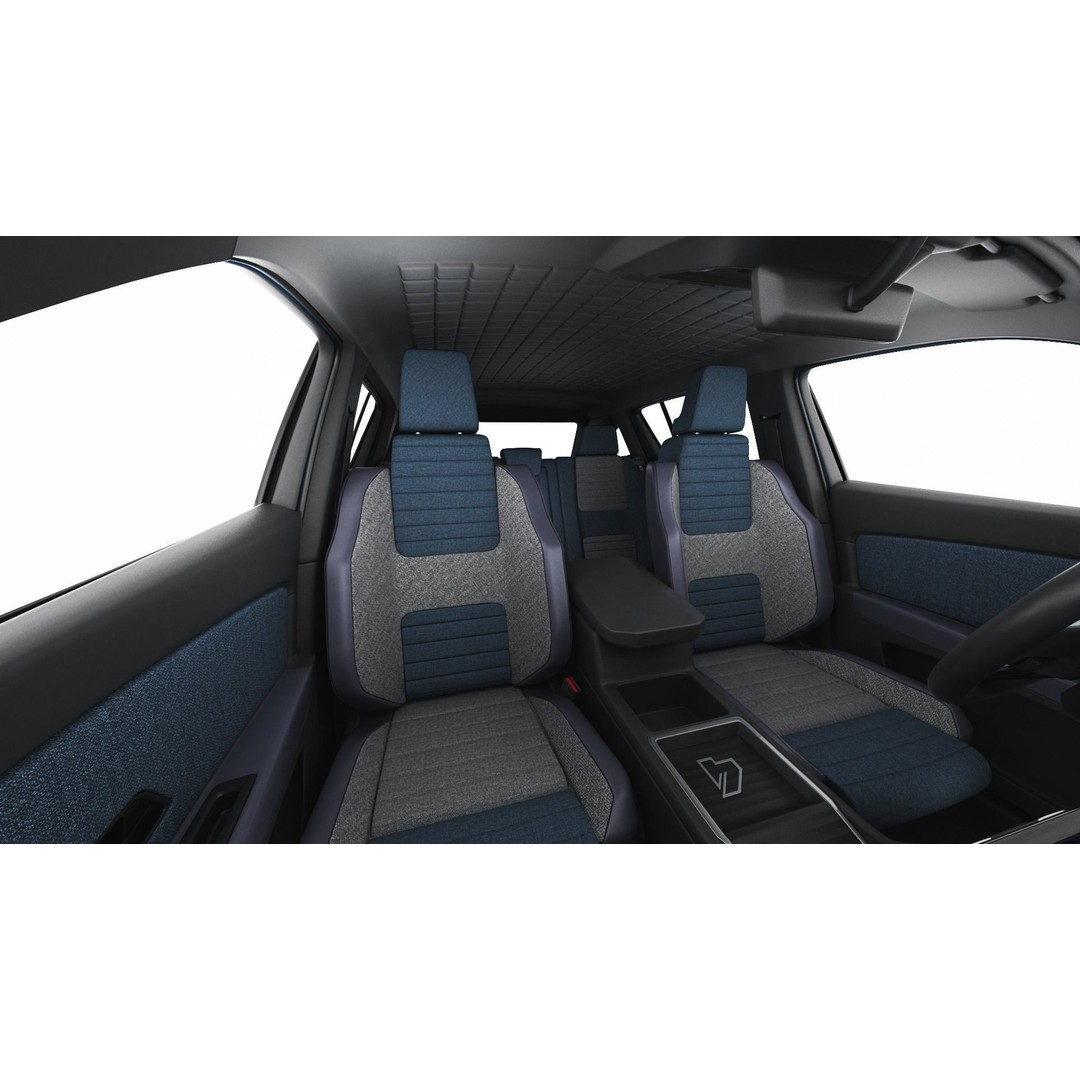 Renault 4 E-Tech 2026 3D Model – Detailed SUV with Interior, FBX & OBJ - View 16
