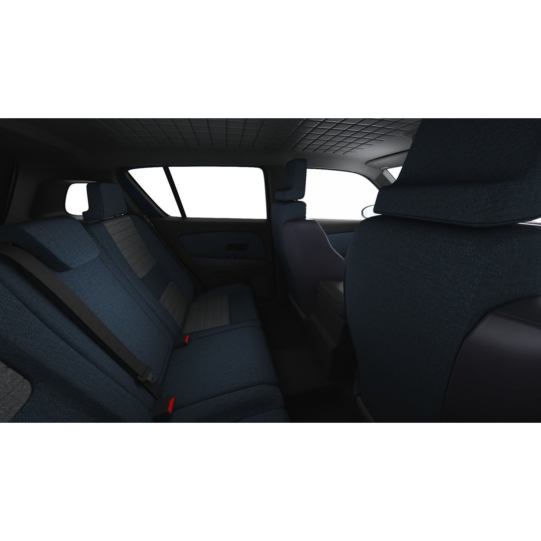 Renault 4 E-Tech 2026 3D Model – Detailed SUV with Interior, FBX & OBJ - View 18