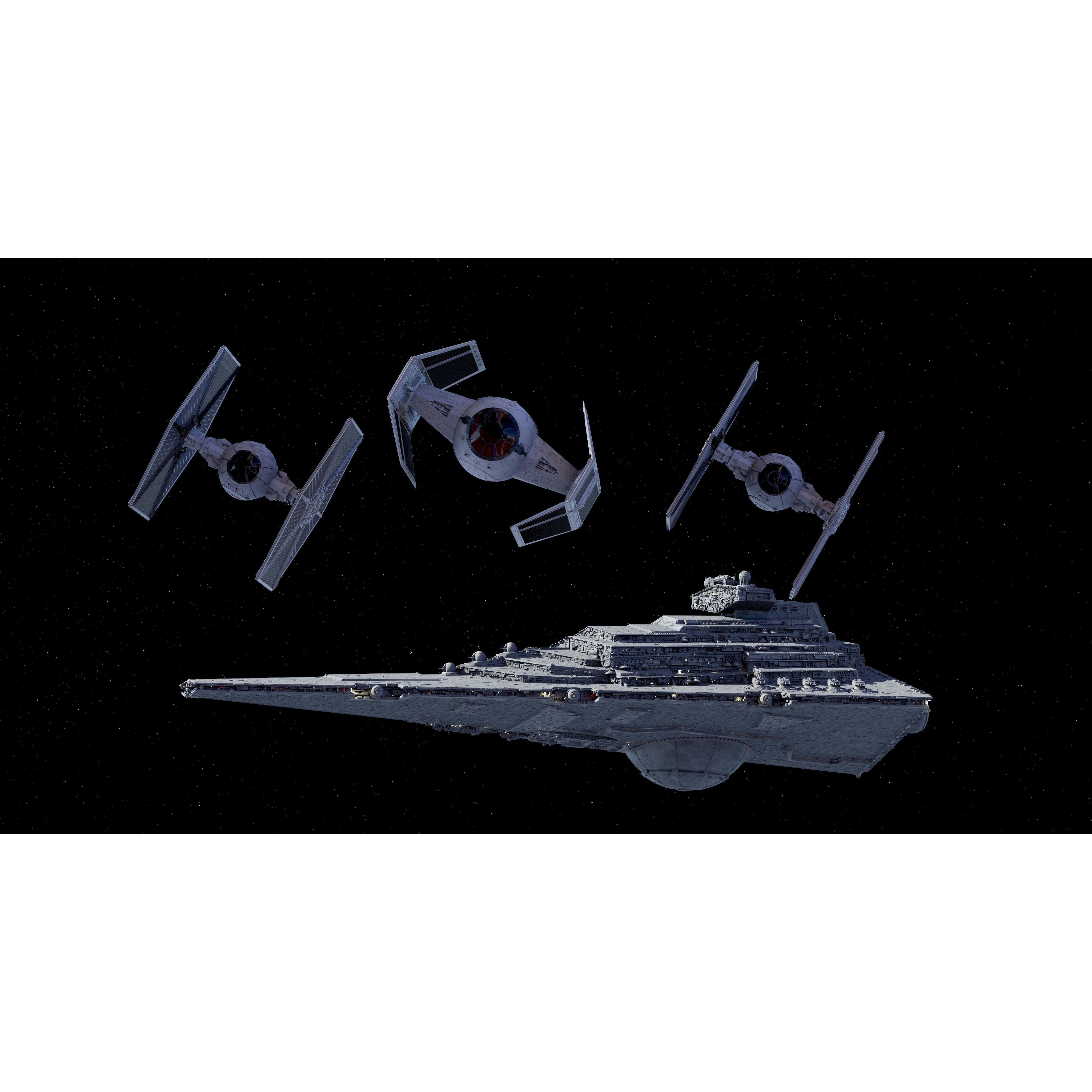 Star Wars Destroyer - Game-Ready 3D Model