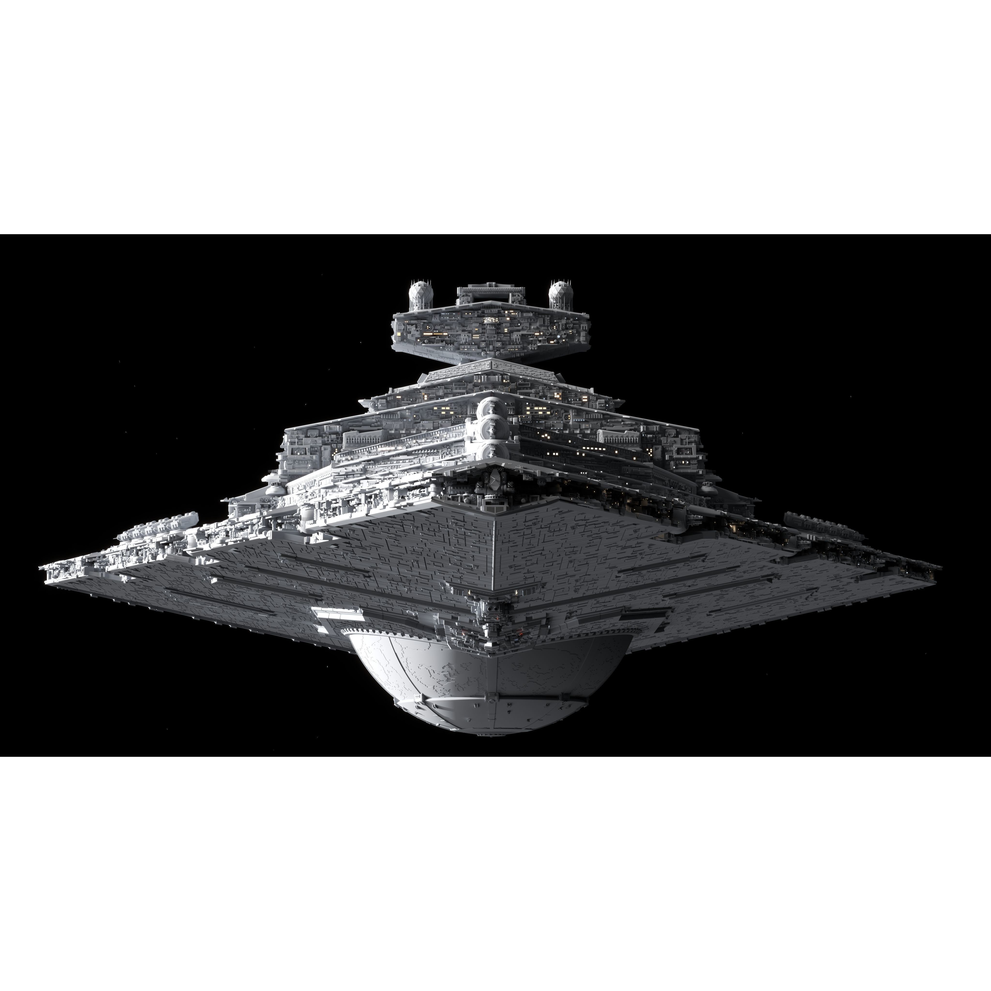 Star Wars Destroyer - Game-Ready 3D Model - View 15
