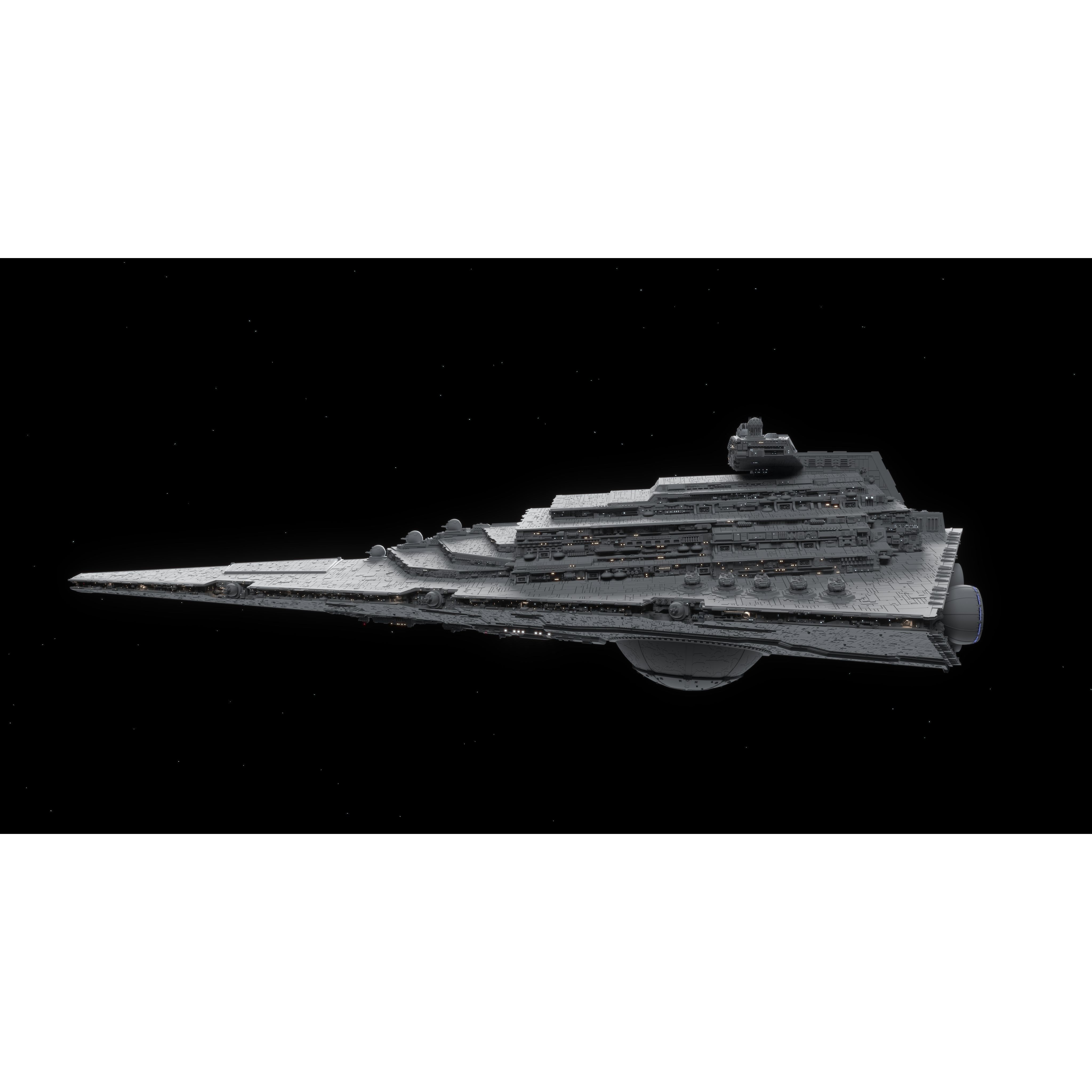 Star Wars Destroyer - Game-Ready 3D Model - View 18
