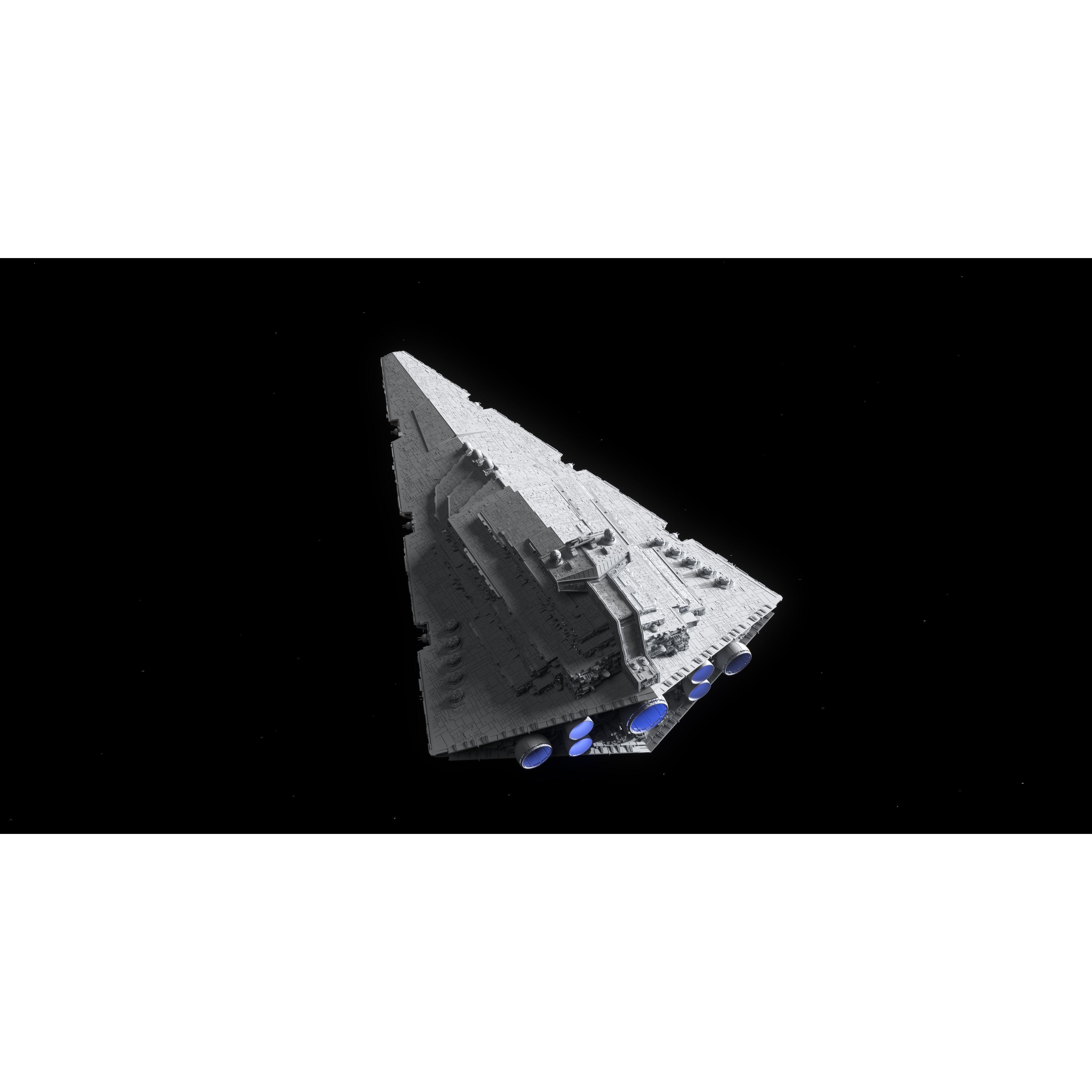 Star Wars Destroyer - Game-Ready 3D Model - View 20