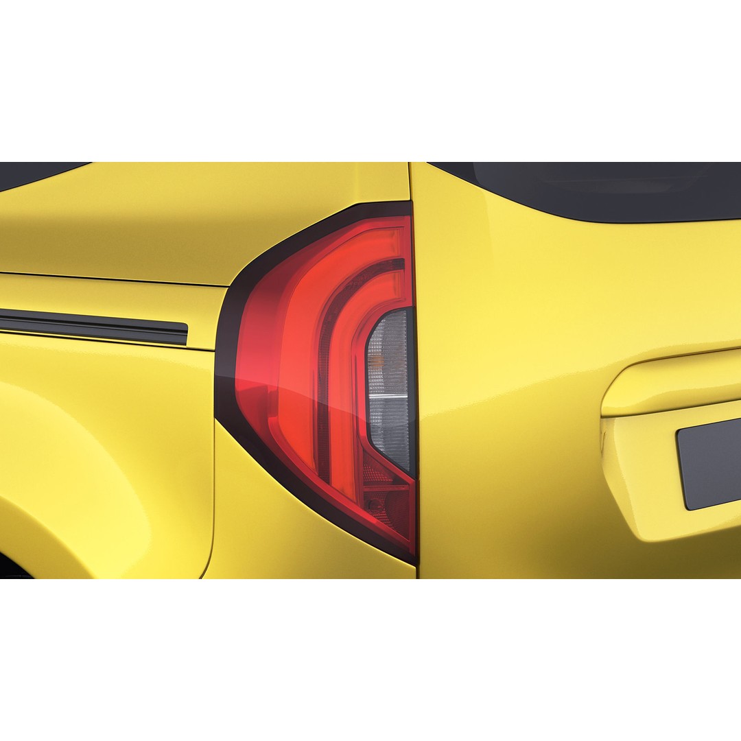 Mercedes T-Class 2023 3D Model – Realistic MPV with PBR Textures, FBX & Blender - View 9
