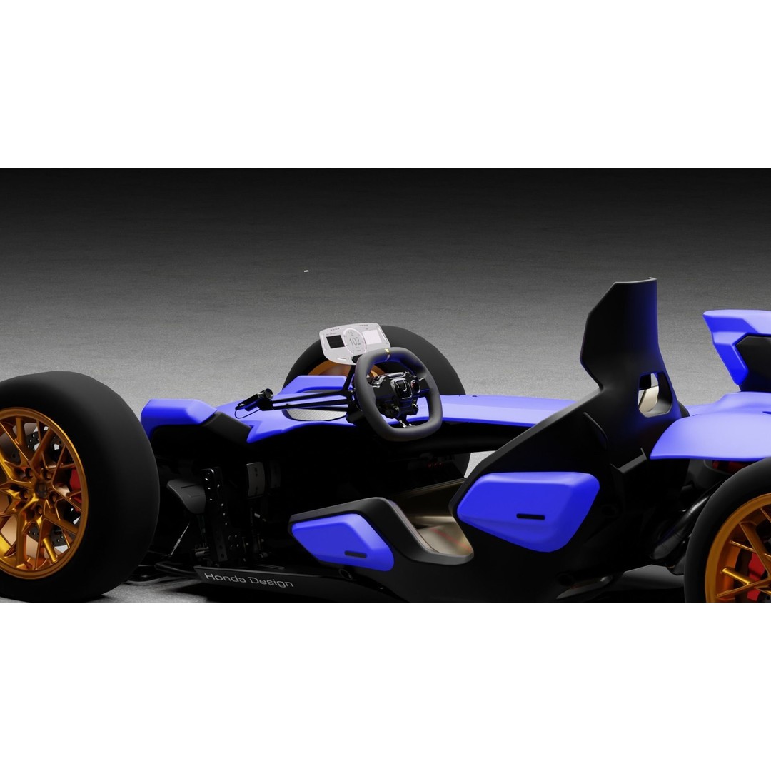 Honda 24 3D Model – High Poly Sport Car with Rigging and Animation
