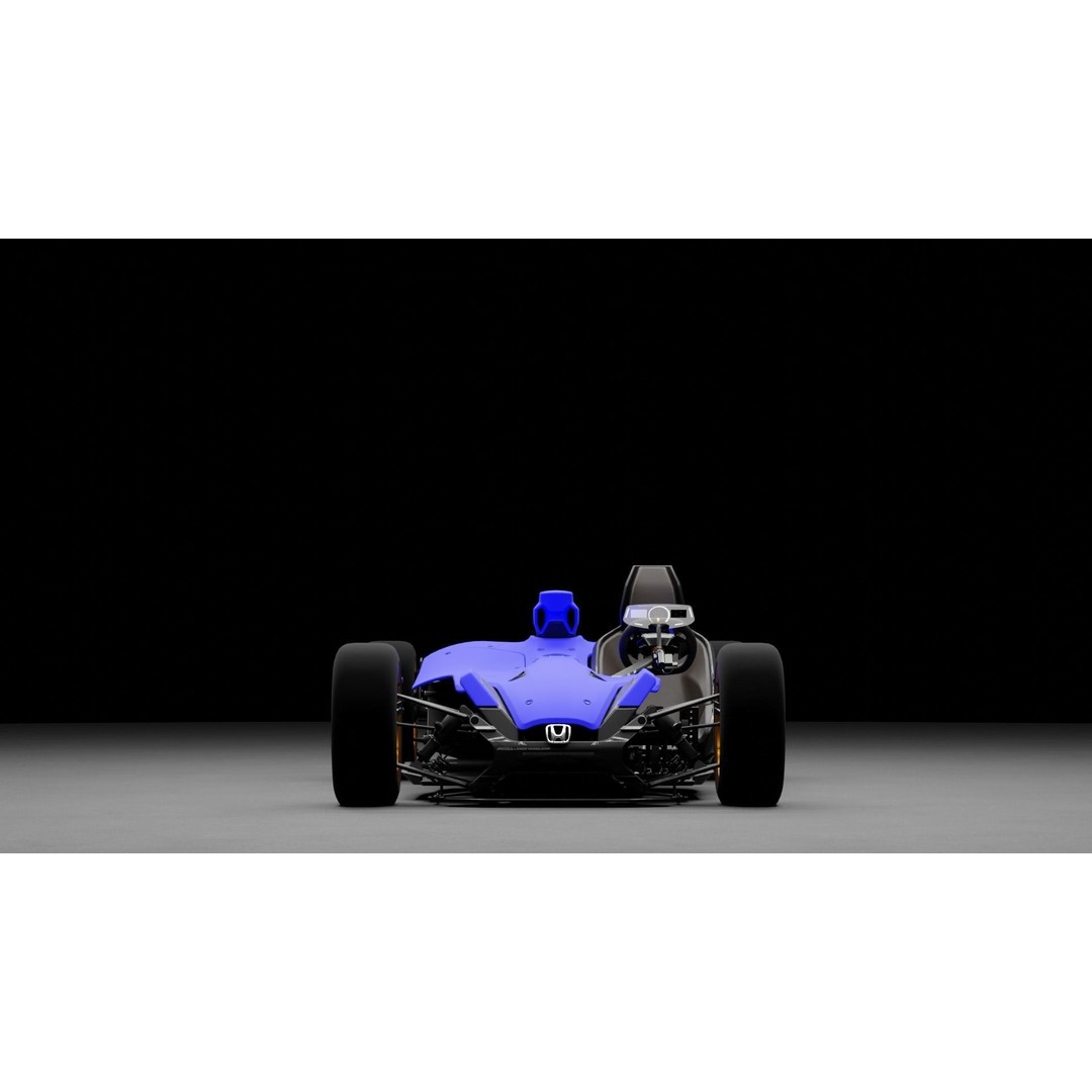 Honda 24 3D Model – High Poly Sport Car with Rigging and Animation - View 12