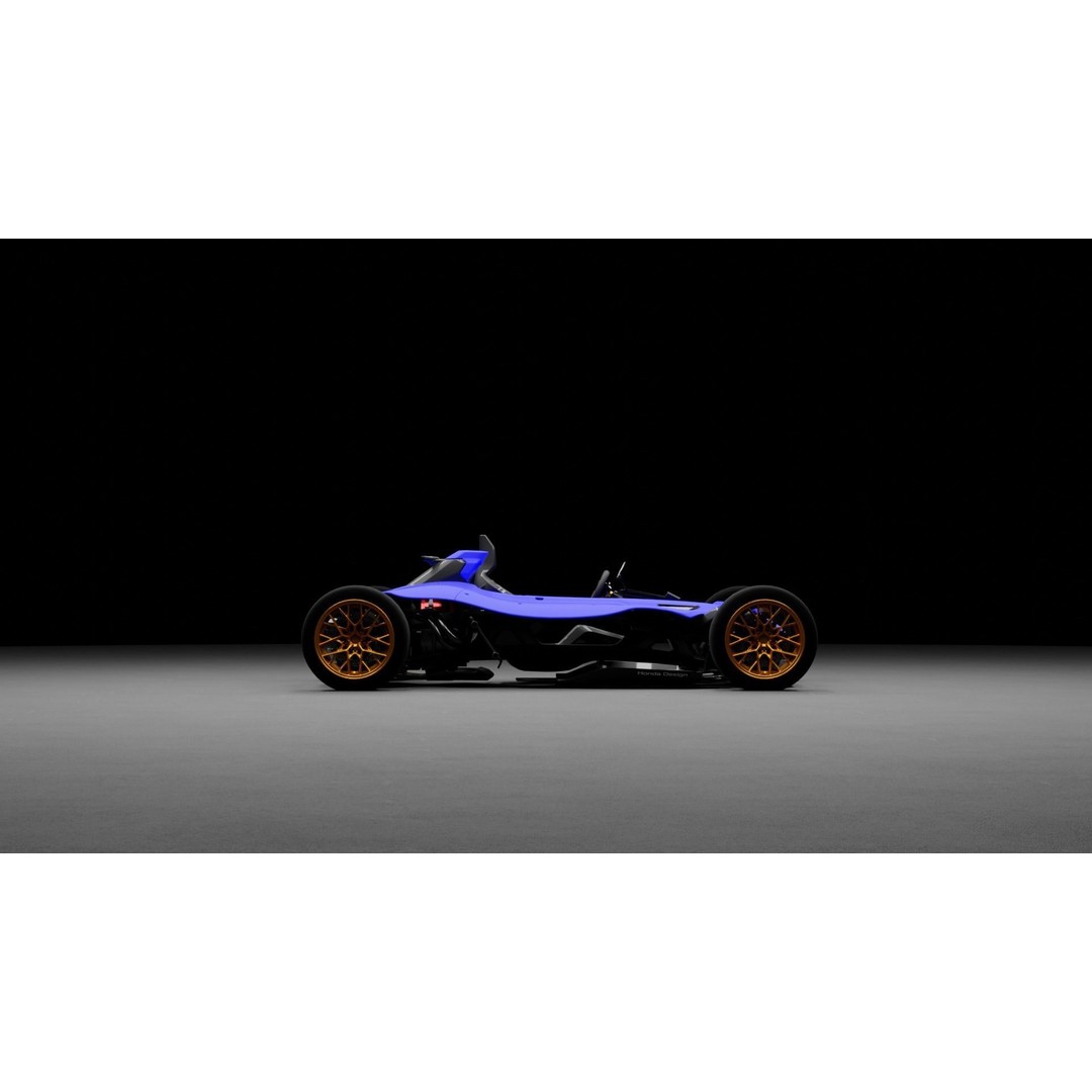 Honda 24 3D Model – High Poly Sport Car with Rigging and Animation - View 9