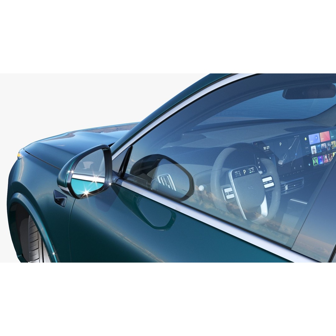 Li Auto L9 3D Model – Full-Size SUV with Interior, FBX, Blender - View 10