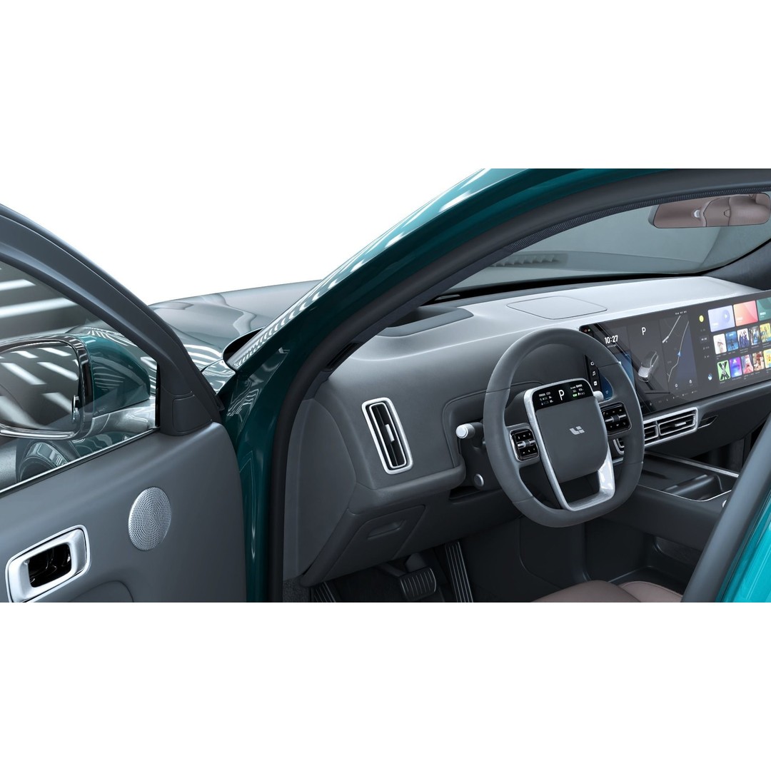 Li Auto L9 3D Model – Full-Size SUV with Interior, FBX, Blender - View 11