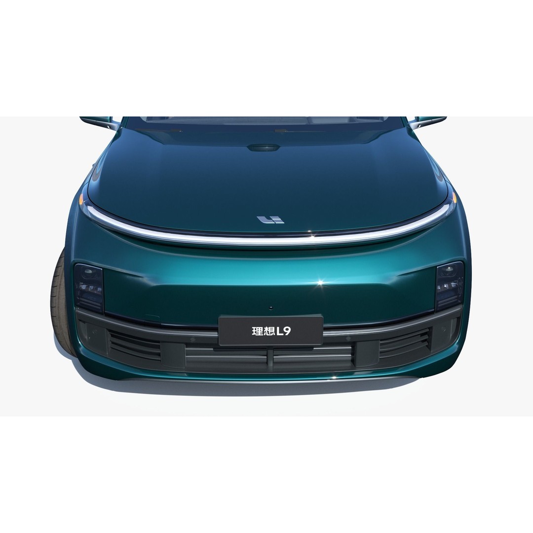 Li Auto L9 3D Model – Full-Size SUV with Interior, FBX, Blender - View 7