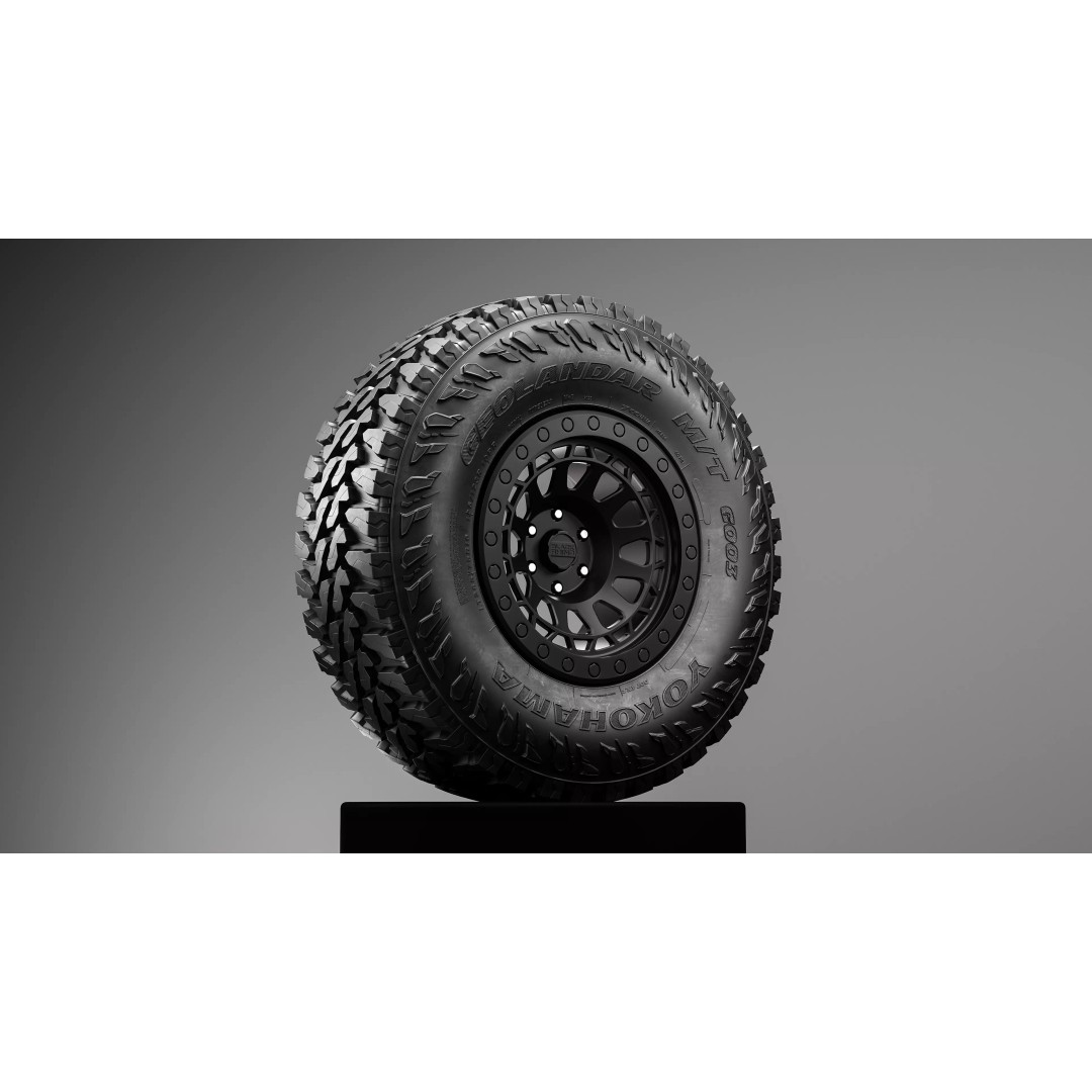 Yokohama Geolander MT G003 3D Model – High Poly Offroad Tire, FBX/OBJ - View 2