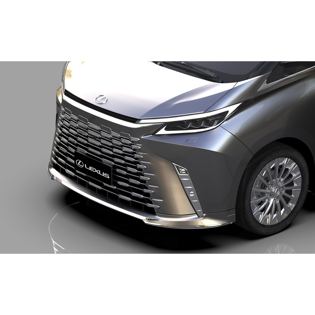 Lexus LM 2024 3D Model – High-Poly Luxury Car Interior, FBX, OBJ - View 15