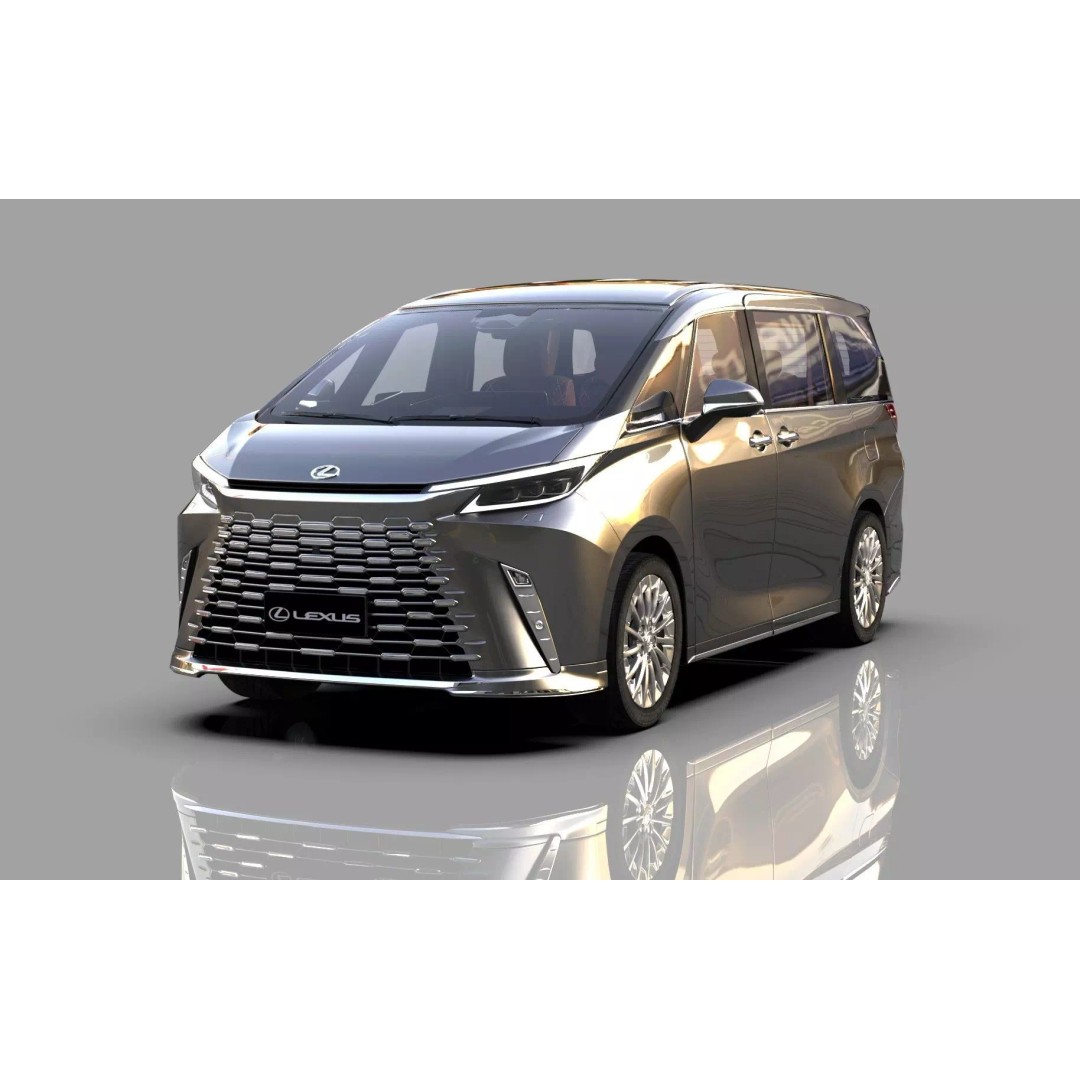 Lexus LM 2024 3D Model – High-Poly Luxury Car Interior, FBX, OBJ - View 2