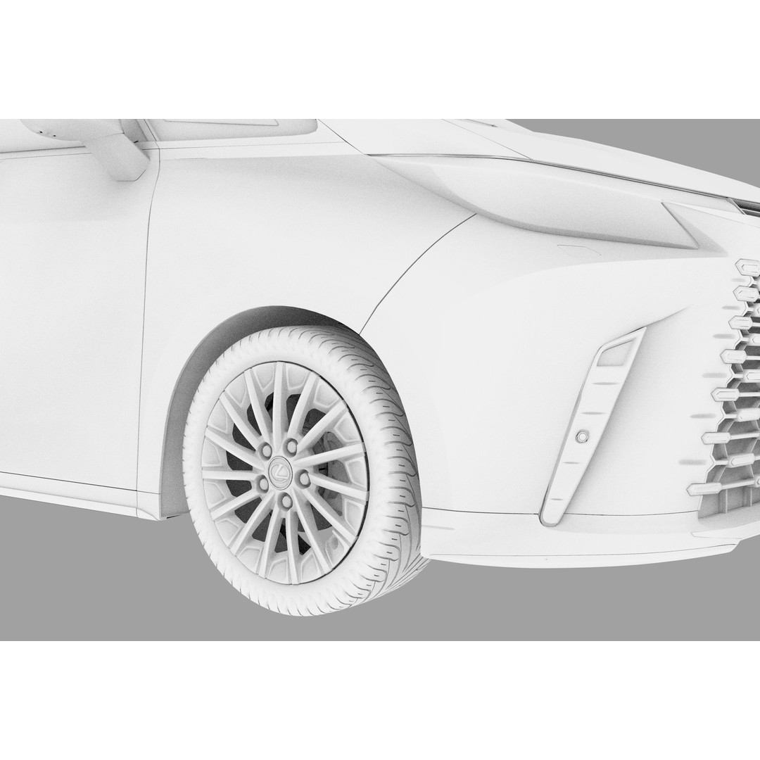 Lexus LM 2024 3D Model – High-Poly Luxury Car Interior, FBX, OBJ - View 40