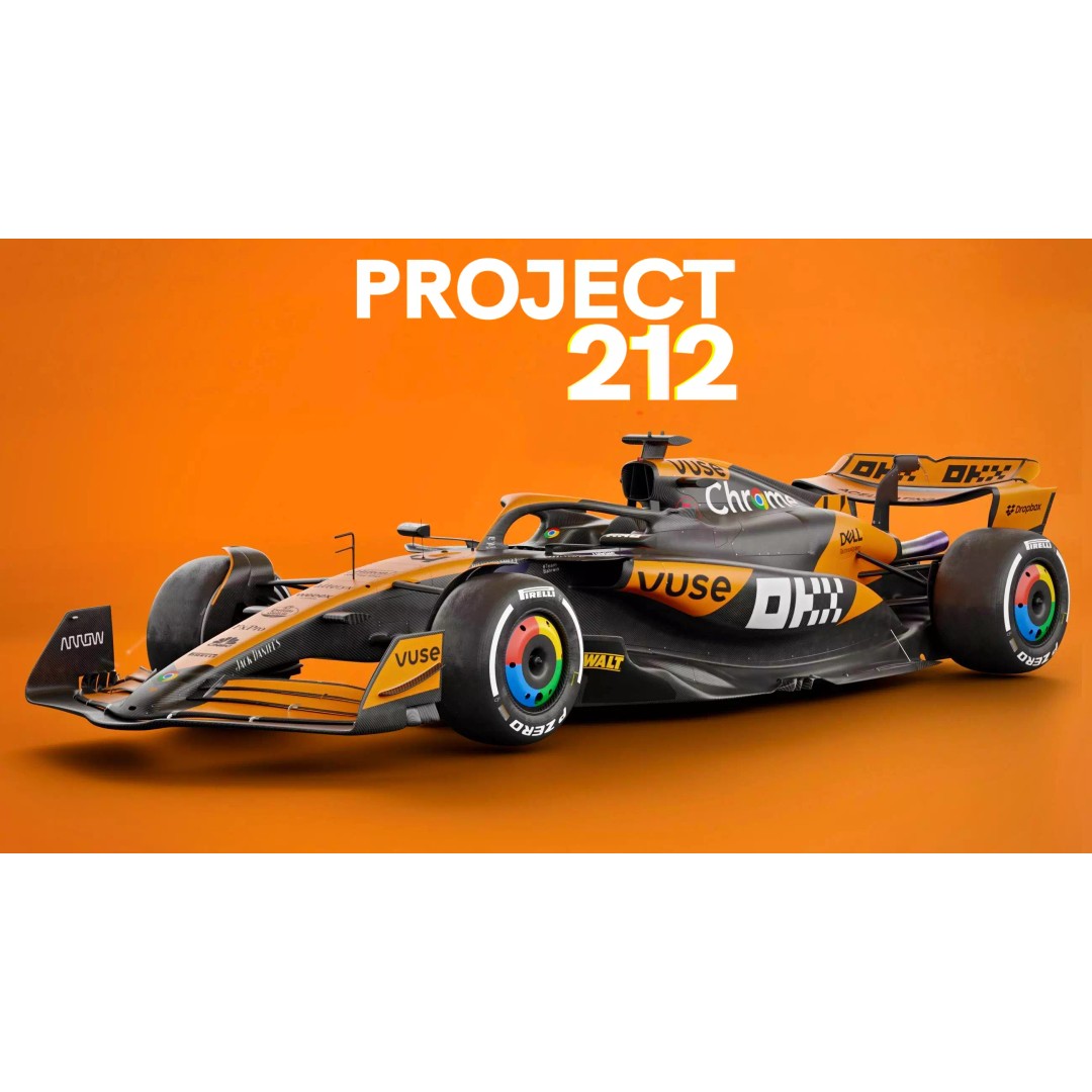 McLaren MCL38 3D Model – High Poly Racing Car with PBR Textures, FBX - View 2