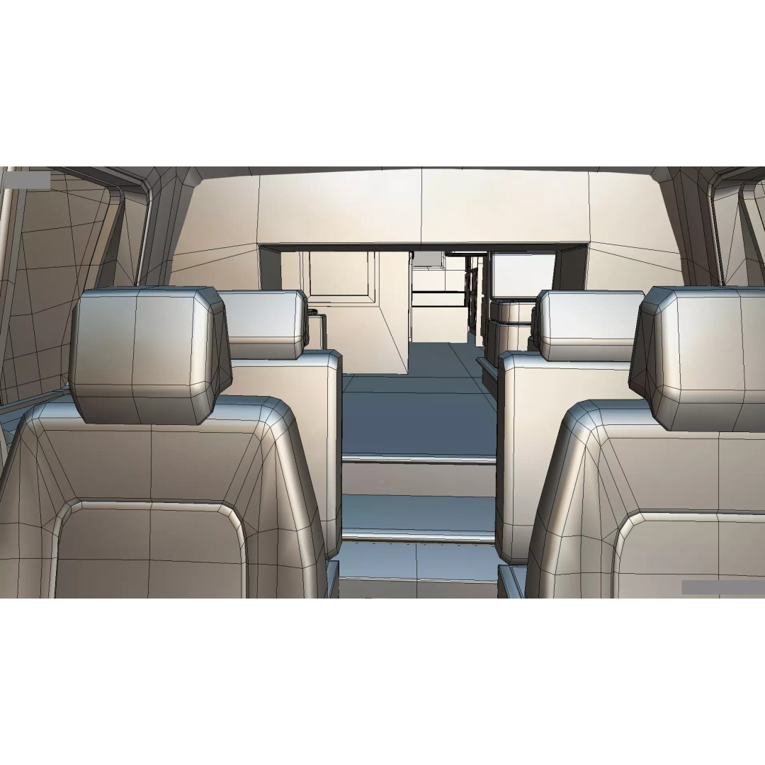 Low-Poly Motorhome 3D Model – Animated RV Asset, Game Ready GLB