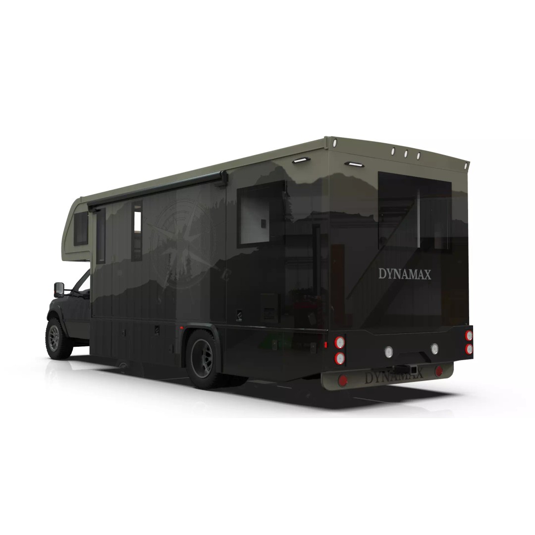 Low-Poly Motorhome 3D Model – Animated RV Asset, Game Ready GLB - View 5