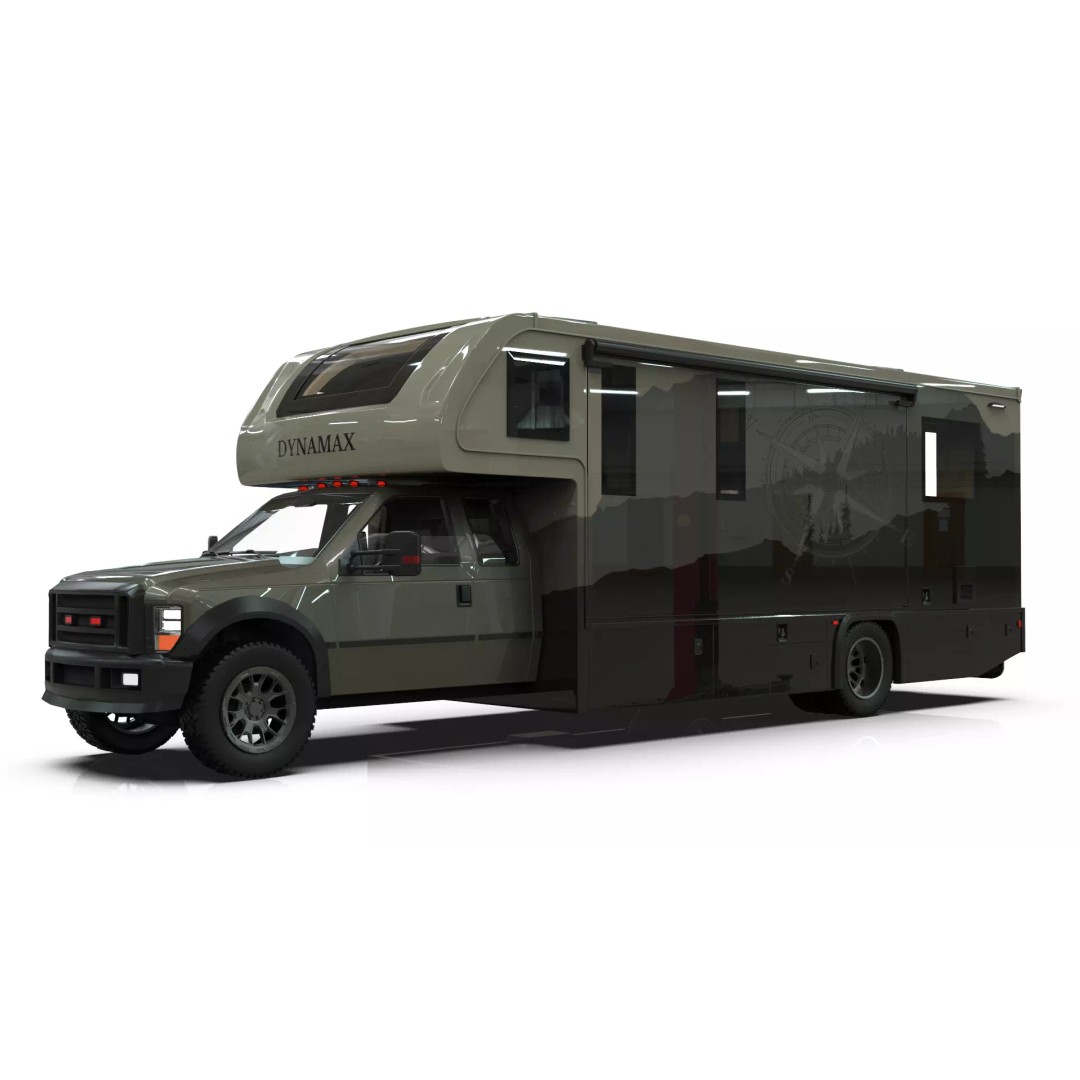 Low-Poly Motorhome 3D Model – Animated RV Asset, Game Ready GLB - View 8