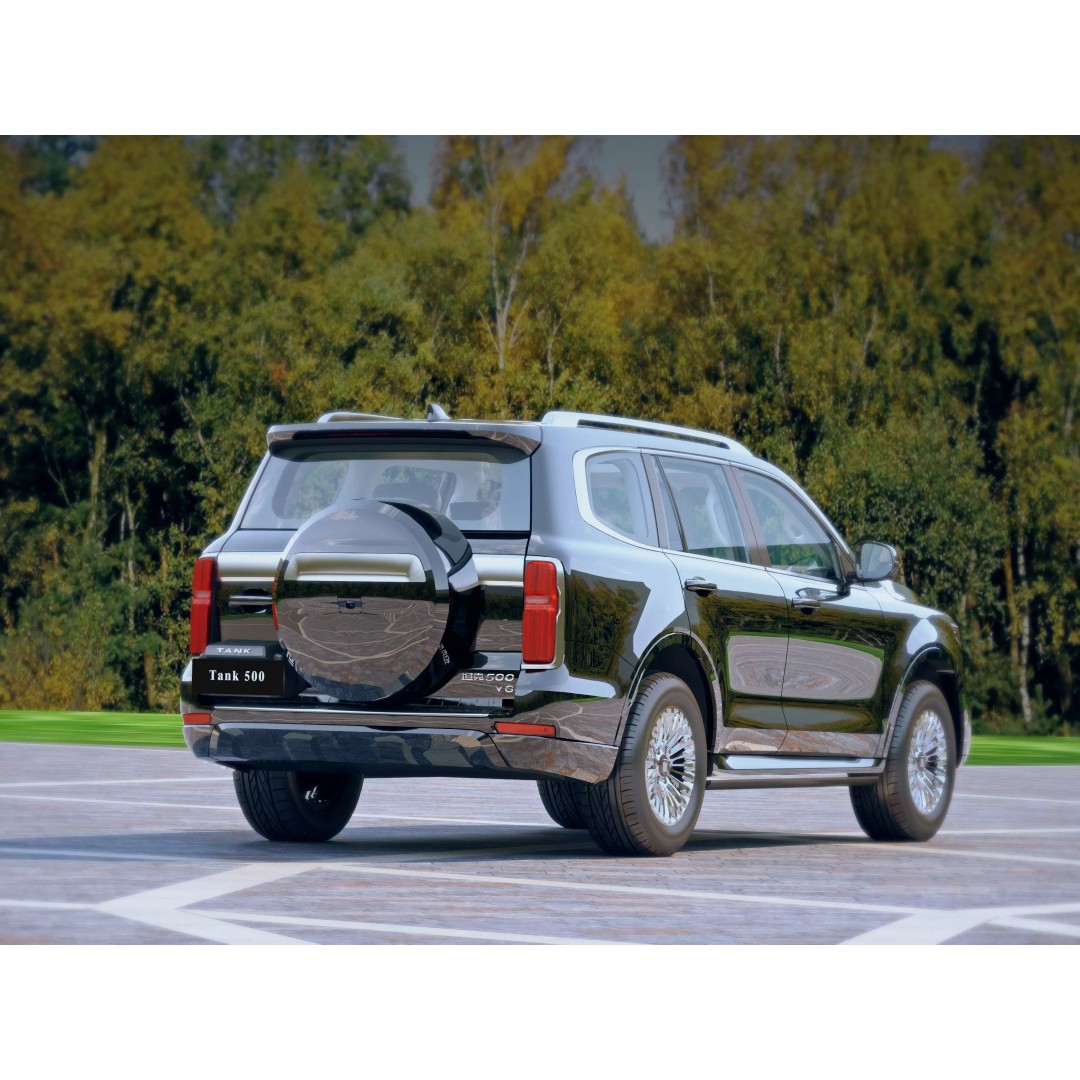 Tank 500 3D Model – Luxury Off-Road SUV, FBX, PBR Textures - View 3
