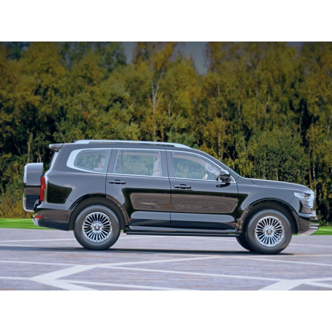 Tank 500 3D Model – Luxury Off-Road SUV, FBX, PBR Textures - View 4