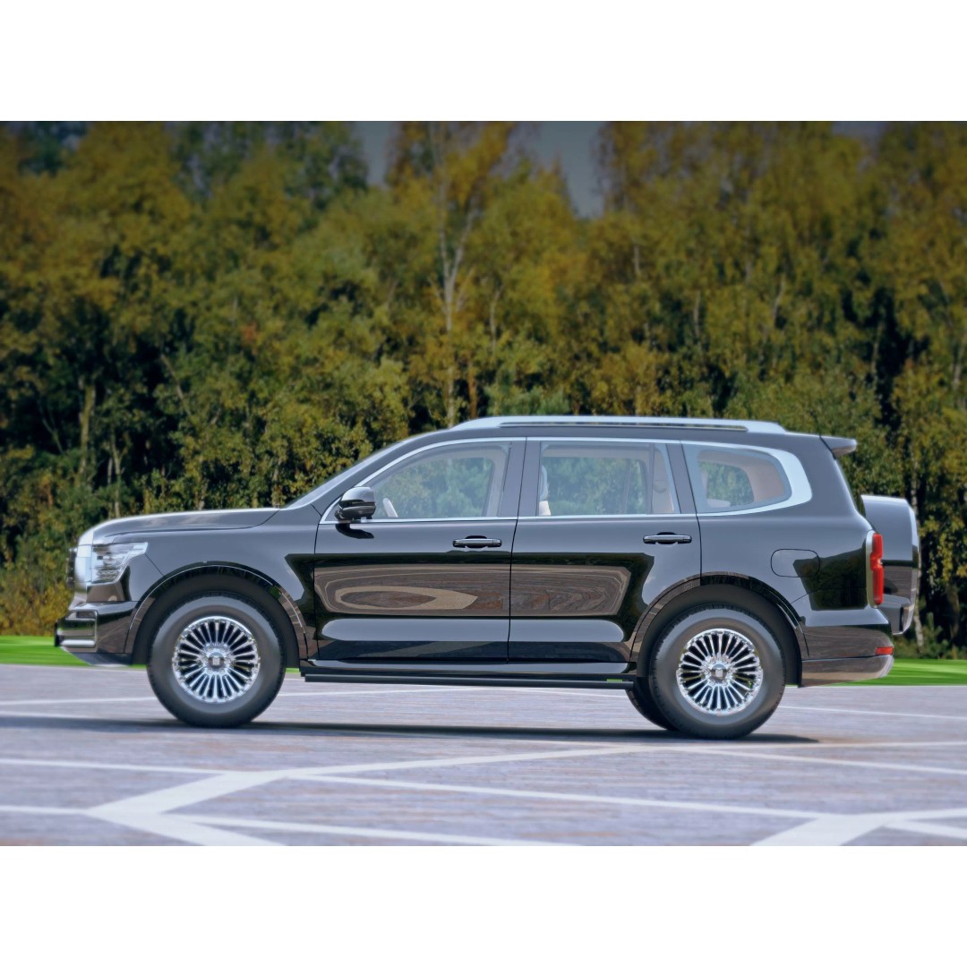 Tank 500 3D Model – Luxury Off-Road SUV, FBX, PBR Textures - View 5